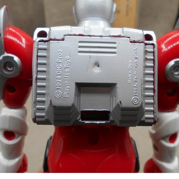 Vintage 1994 Servo Superhuman Samurai Syber-Squad Deluxe 9" Figure Playmates - Picture 7 of 8